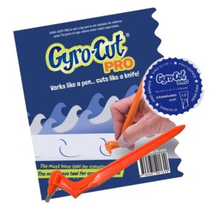 genuine gyro-cut® pro ultimate craft tool with rotating standard cut paper blade