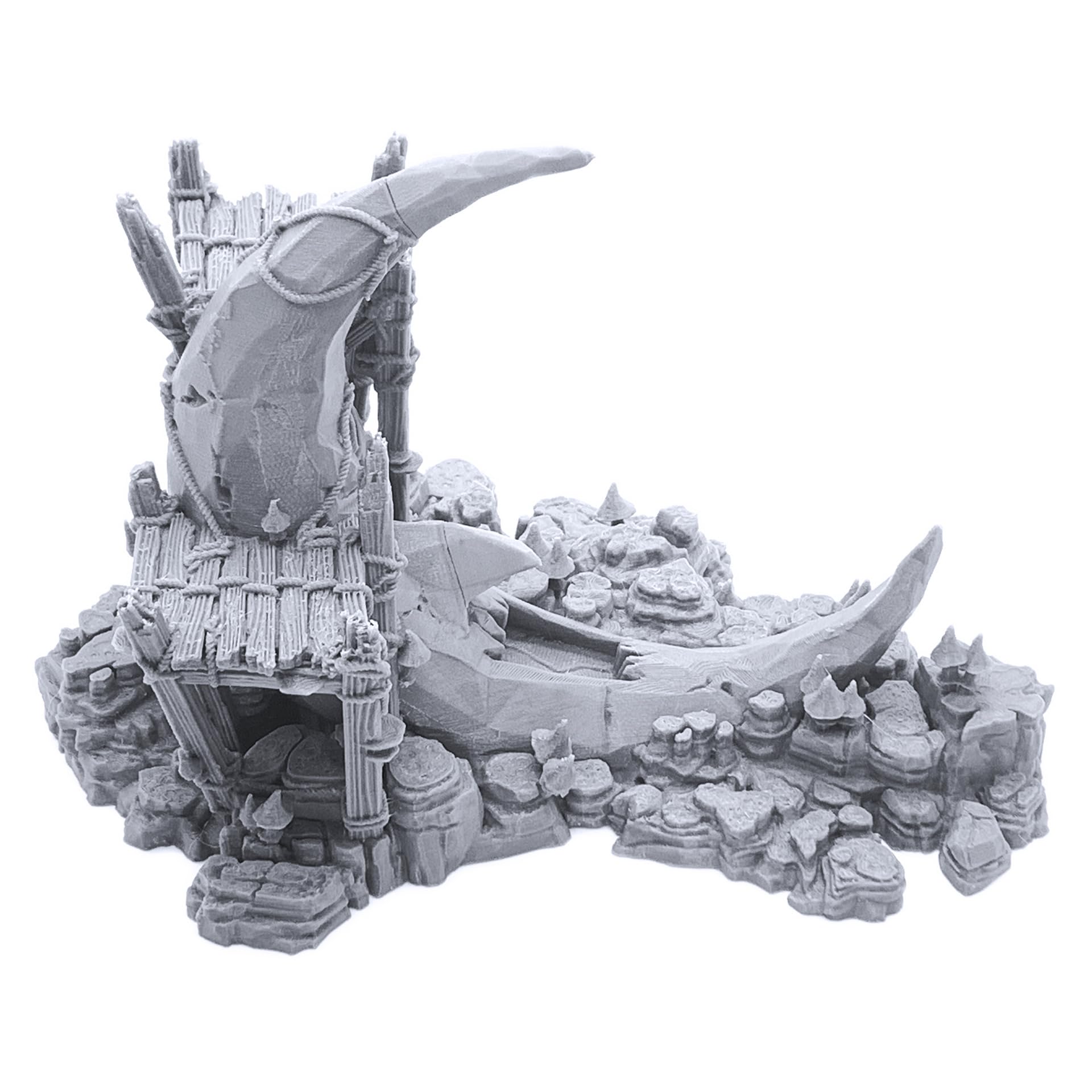 Moon Shrine - DND Terrain Compatible with Dungeons and Dragons, 28mm Miniature Wargaming, Tabletop RPGs, Wargame Scenery