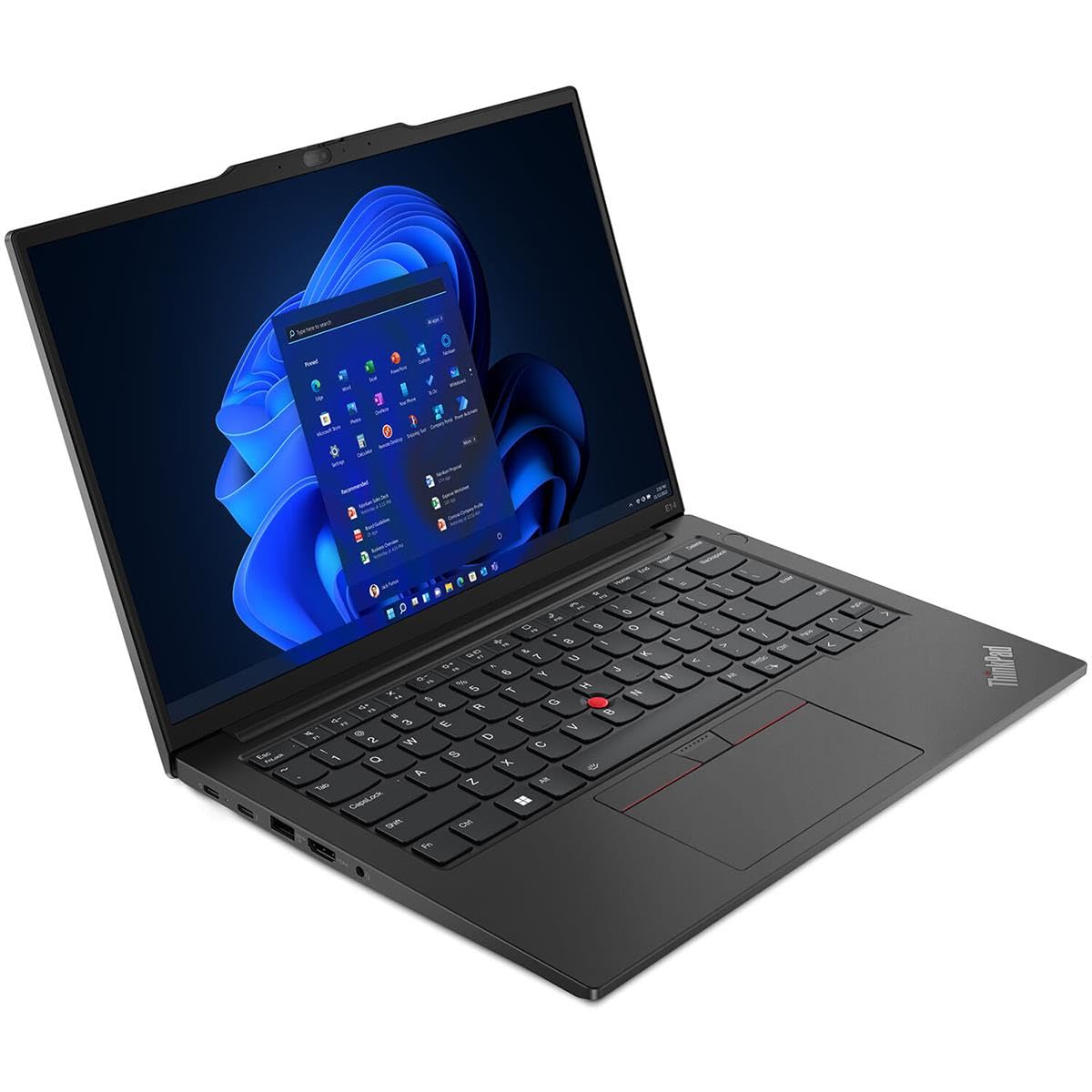 Lenovo ThinkPad E14 Gen 5 21JK0053US 14" Touchscreen Notebook - WUXGA - 1920 x 1200 - Intel Core i7 13th Gen i7-1355U Deca-core (10 Core) 1.70 GHz - 16 GB Total RAM - 8 GB On-Board Memory - 512 GB