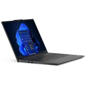 Lenovo ThinkPad E16 Gen 1 21JN0073US 16" Notebook - WUXGA - 1920 x 1200 - Intel Core i7 13th Gen i7-1355U Deca-core (10 Core) 1.70 GHz - 16 GB Total RAM - 8 GB On-Board Memory - 512 GB SSD - Graphite