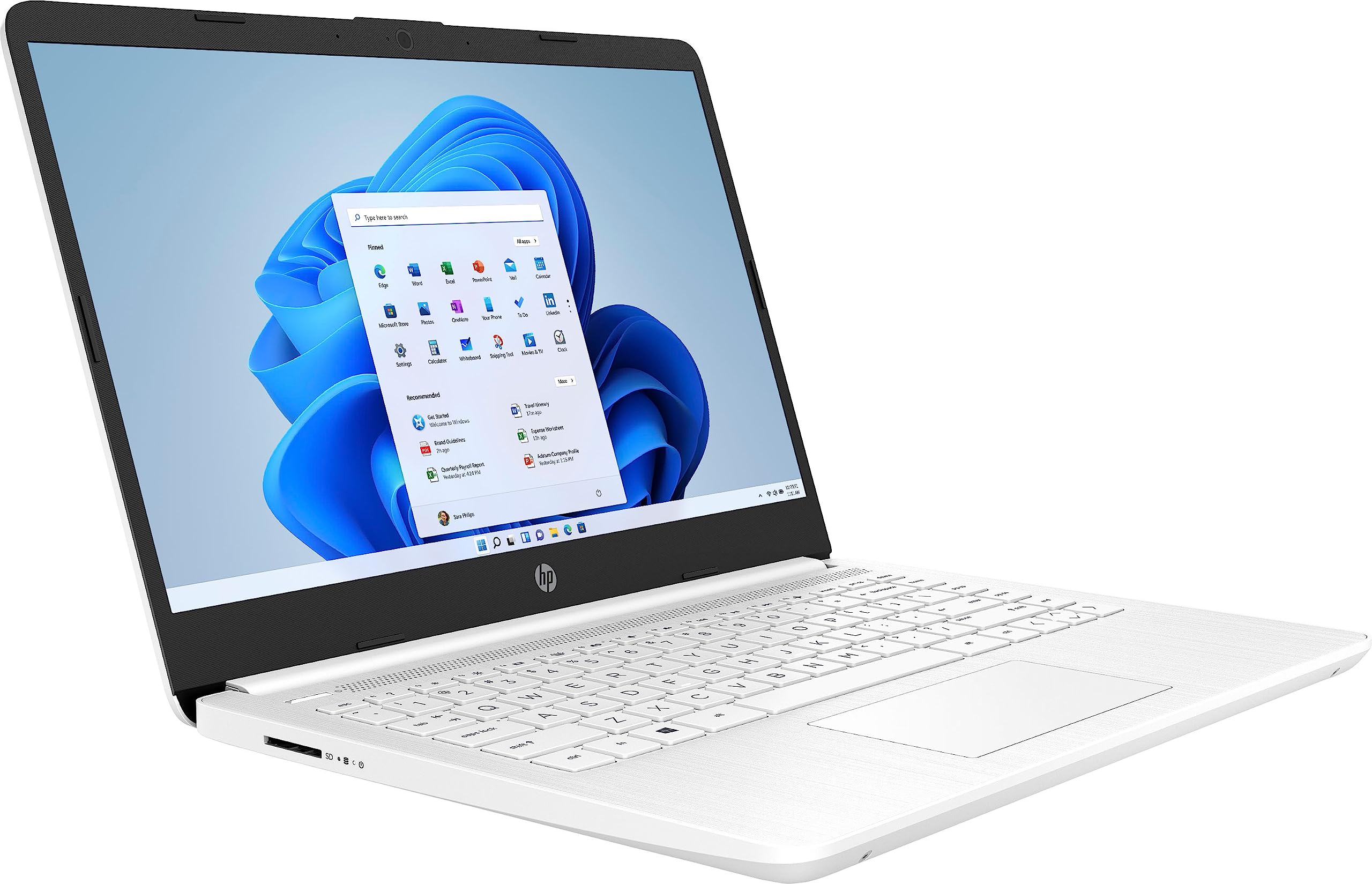 HP 2023 Newest 14" HD Ultral Light Thin Laptop, Quad-Core Intel Celeron Processor, 4GB RAM, 64GB eMMC, Webcam, HDMI, Wi-Fi, Upto 11 Hours, Windows 11 S + 1 Year Office 365+HubxcelAccessory, White