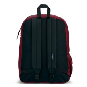 JanSport Cross Town Backpack, Russet Red, One Size