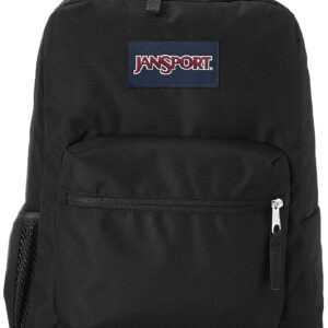 JanSport Cross Town Backpack, Black, One Size