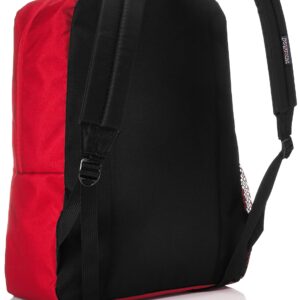 JanSport Cross Town Backpack, Red Tape, One Size