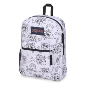 JanSport Cross Town Backpack, Anime Emotions, One Size