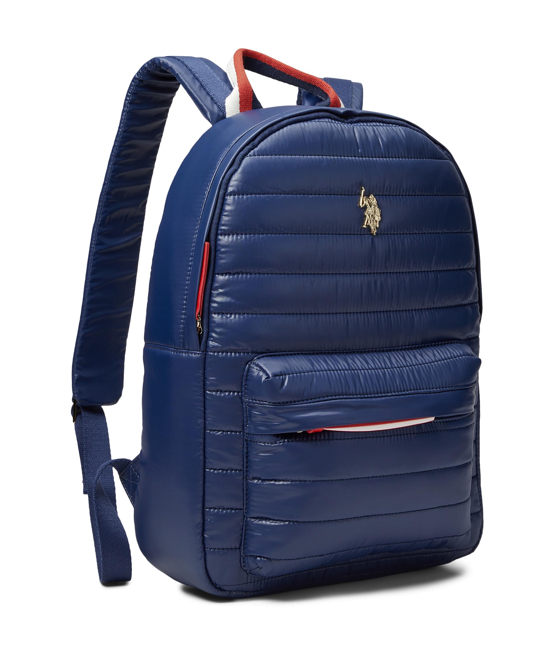 U.S. Polo Assn. Quilted Backpack Navy One Size