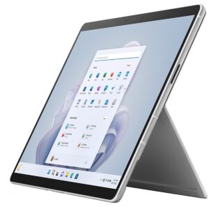 microsoft surface pro 9 tablet - 13" - sq3-8 gb ram - 128 gb ssd - windows 11 pro - 5g - platinum