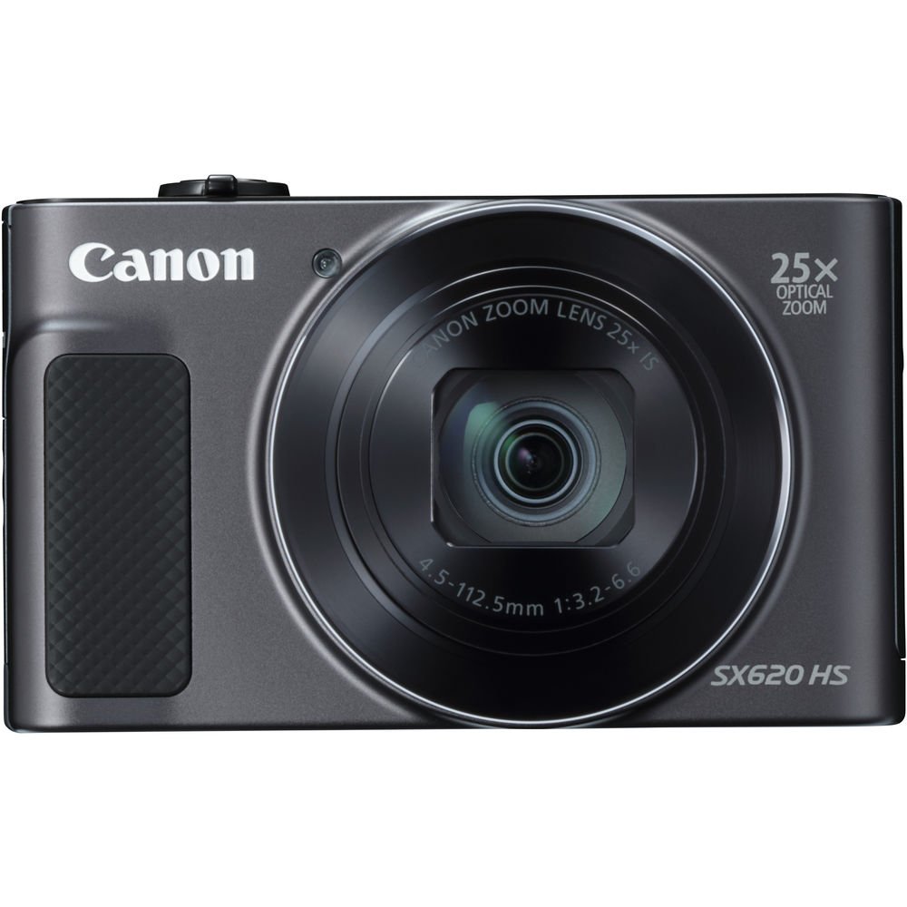 Canon PowerShot SX620 HS (Black) International Version (Renewed)