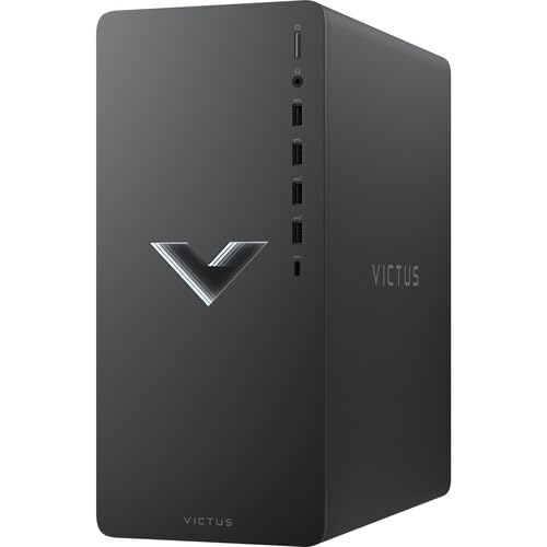 HP Victus 15L TG02-0119 Gaming Desktop Intel Core i5-12400F 2.5GHz 8GB RAM 512GB SSD Intel Arc A380(6GB) Windows 11 Home(Renewed)