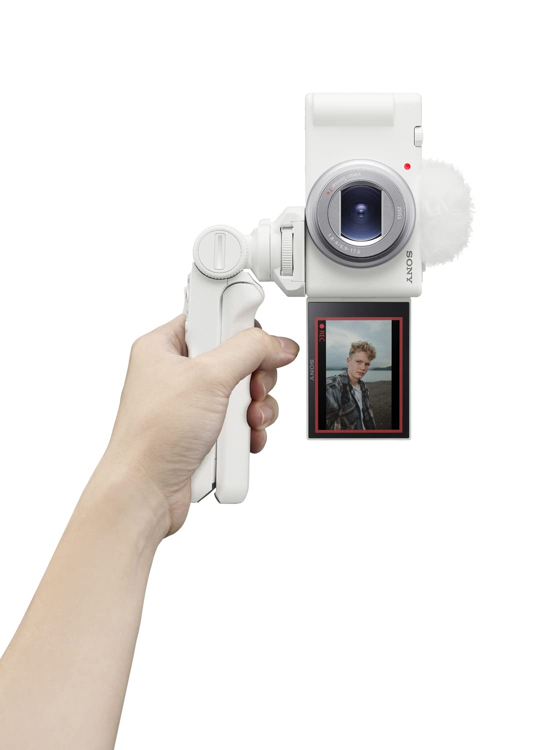 Sony ZV-1 II Vlog Camera for Content Creators and Vloggers (White)