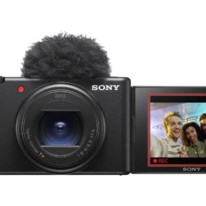 Sony ZV-1 II Vlog Camera for Content Creators and Vloggers (Black) (Renewed)