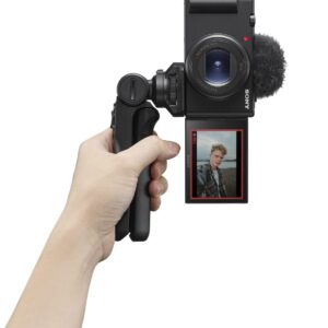 Sony ZV-1 II Vlog Camera for Content Creators and Vloggers (Black) (Renewed)