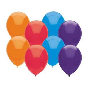 Anagram Licensed Birthday Balloons, for TMNT Teenage Mutant Ninja Mayhem Turtles Theme Collection, Party Accessory, Multicolor, 4th Birthday, Various