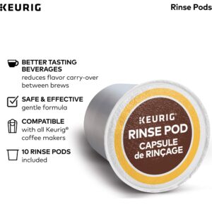 Keurig K-Mini Single Serve Coffee Maker, Black & Brewer Maintenance Kit, Includes Descaling Solution, Water Filter Cartridges & Rinse Pods, 14 count