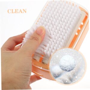 3pcs Box Soap Foaming Box Soap Dispenser with Roller Laundry Soap Dispenser Bathroom Soap Dish Kitchen Soap Dish Bar Soap Roller Soap Pp Brush Holder Multifunction Travel