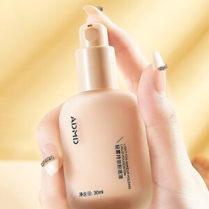 2PC 2023 New ADMD Foundation,admd Liquid Foundation,Hydrating Waterproof And Light Long Lasting Foundation,ADMD Light Fog Makeup Holding Liquid Foundation, Light and Long-Lasting Coverage(#02 Natural)