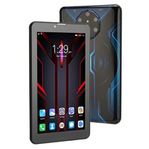 blue 7in tablet with ips display, dual cameras, 4gb ram and for android 10 for work, study, entertainment (us plug)