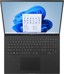lg gram 17 ultra-lightweight laptop, intel evo platform 13th gen intel 12-core i7-1360p, 17.3" ips wqxga (2560 x 1600) 16:10 display, 2x thunderbolt4, wifi 6e, win11 pro(16gb|2tb ssd)