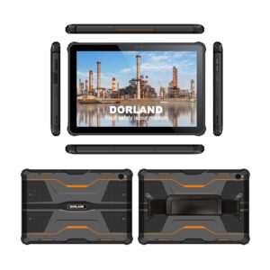 DORLAND EX Tablet09 10.1" Android 13.0 Tablet, Octa-Core 8GB+256GB, Intrinsically Safe Tablet, 20000mAh Rugged Tablet, IP68 Waterproof Tablet, Dual SIM, GPS, OTG 33W Fast Charging, Black