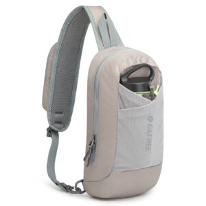 g4free sling bag rfid blocking lightweight crossbody backpack chest shoulder bag for travel sports running