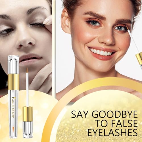 Lash Serum, Eyelash Serum Eyebrow Growth Serum, Premium Lash Serum for Eyelash Growth and Thickness, Lash Enhancing Boost Serum for Longer, Fuller and Thicker Natural Eyelashes Extensions (3ml)