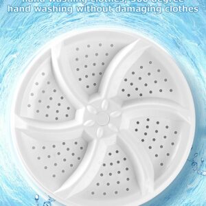 UEncounter Portable Washer USB Powered Cleaning Washing Machine Mini Turbo Washer for Socks Underwear and Baby Clothes