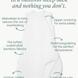 PurComfy Supersoft Sleep Sack 0.5 TOG, Premium Bamboo Viscose Baby Sleeping Bag, Lightweight Sleepsack 6-15 Months