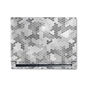 mightyskins glossy glitter skin compatible with alienware m18 r1 (2023) full wrap kit - camo hexadots | protective, durable high-gloss glitter finish | easy to apply & change styles | made in the usa