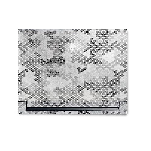 MightySkins Glossy Glitter Skin Compatible with Alienware M18 R1 (2023) Full Wrap Kit - Camo Hexadots | Protective, Durable High-Gloss Glitter Finish | Easy to Apply & Change Styles | Made in The USA