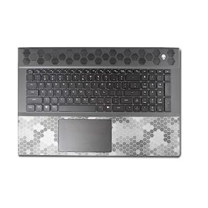 MightySkins Glossy Glitter Skin Compatible with Alienware M18 R1 (2023) Full Wrap Kit - Camo Hexadots | Protective, Durable High-Gloss Glitter Finish | Easy to Apply & Change Styles | Made in The USA