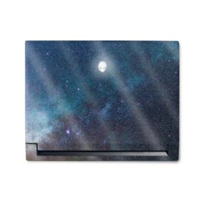 mightyskins glossy glitter skin compatible with alienware m18 r1 (2023) full wrap kit - astro sky | protective, durable high-gloss glitter finish | easy to apply & change styles | made in the usa