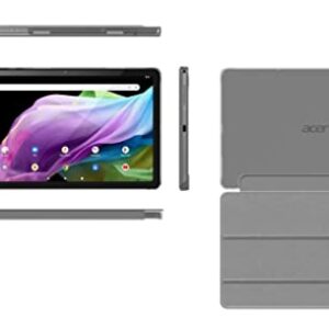 Acer Iconia Tab P10 P10-11-K5P5 Tablet | 10.4" 2K 2000 x 1200 IPS Touch | MediaTek MT8183C Octa-Core CPU | 4GB LPDDR4 | 64GB eMMC | WiFi-5 | Front 5MP & Rear 8MP Webcam | Portfolio Case | Android 12