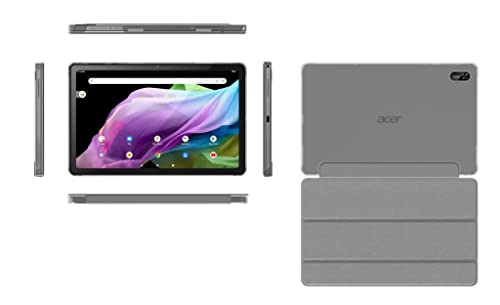 Acer Iconia Tab P10 P10-11-K5P5 Tablet | 10.4" 2K 2000 x 1200 IPS Touch | MediaTek MT8183C Octa-Core CPU | 4GB LPDDR4 | 64GB eMMC | WiFi-5 | Front 5MP & Rear 8MP Webcam | Portfolio Case | Android 12