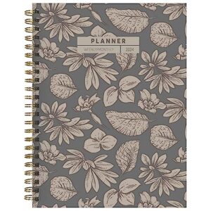 tf publishing 2024 vintage botanical medium weekly monthly planner | monthly life planner for women with 2 page spreads | 12 month calendar and planning prompts | planner for school or work | 6.5"x8"