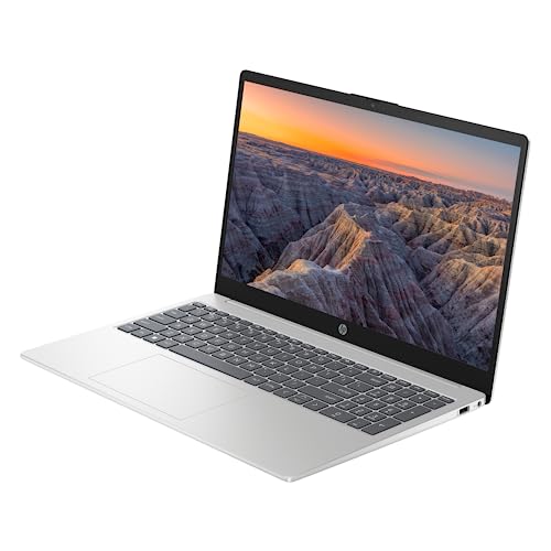HP 2023 Newest Laptop, 15.6" HD Touchscreen, AMD Ryzen 5 7530U (Beats i7-1165G7), 16GB RAM, 1TB PCIe SSD, Webcam, Backlit KB, HDMI, Type-C, Wi-Fi 6, Windows 11 Home, Silver, KKE Accessories