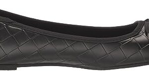 EVANS Women's Ballet Flat, Black, 5 Wide