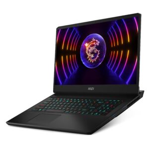 MSI Vector GP77 Laptop: Intel Core i9-13900H, GeForce RTX 4070, 17.3" QHD 240Hz 3ms, 32GB DDR5, 1TB NVMe SSD, USB 3.2 Gen2 Type C w/DP, Vapor Chamber Cooler, Win 11 Pro: Cosmo Gray 13VG-096US