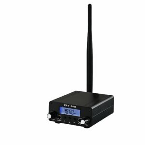 maxdare 0.5w fm transmitter for church parking lot - fcc certified long range stereo mini radio station for drive-in movie, fireworks show, and outdoor events