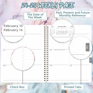 2024-2025 Planner - Academic Planner 2024-2025, Jul. 2024-Jun. 2025, 8''x10'', Planner 2024-2025 Daily Weekly and Monthly with 12 Printed Tabs