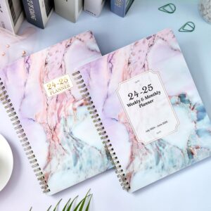 2024-2025 Planner - Academic Planner 2024-2025, Jul. 2024-Jun. 2025, 8''x10'', Planner 2024-2025 Daily Weekly and Monthly with 12 Printed Tabs