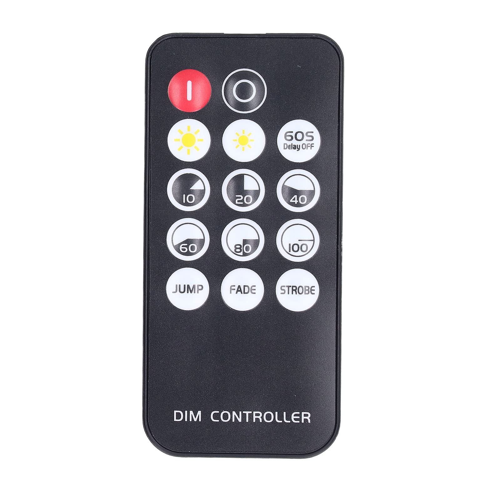 Mini Dimmer Controller Dimmer Switch Brightness Mode Effect Mode Remote LED Dimmer Controller 14 Key Control for Household KTV
