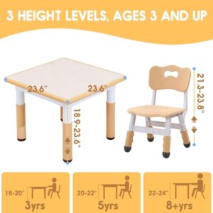 Kids table and chairs, Toddler table and chairs, Kids table( 2 chairs ), Kids table and chair set, Kids table and chair set 5-8 year old, Toddler table and chair set with 8 leg covers +12 color pens