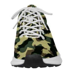 MhrsLifePack 10.5 Sports Shoe Lightweight Print Women's Running Shoes Shockproof Slip Girls Sneakers Camouflage