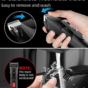 Bousnic Pet Dog Clippers for Grooming - Quiet Cordless Dog Grooming Kit for Hair Cutting, 2-Speed Dog Hair Trimmer, 8-Length Professional Dog Shaver for Puppy Small Medium Large Dogs Cats Pets