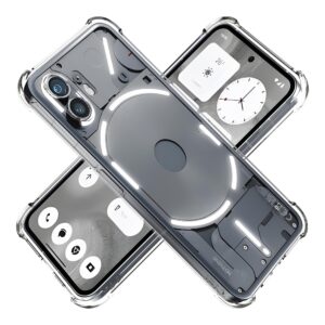 suttkue for nothing phone (2) case,high qualit,tpu rubber skin,scratch resistant,flexiblefull protection,anti-skid