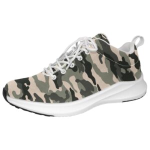 mhrslifepack camouflage women's running shoes 7 print girls sneakers lightweight sports shoe shockproof slip