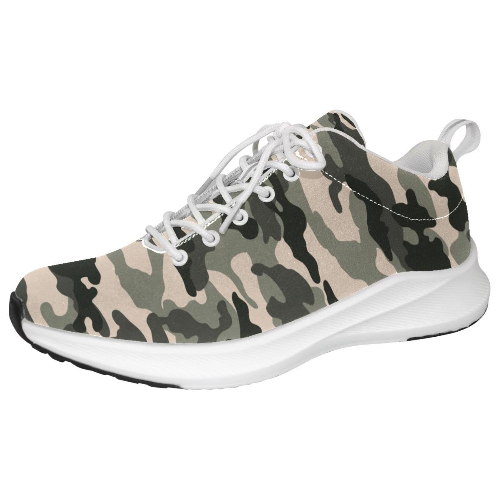 MhrsLifePack Camouflage Women's Running Shoes 7 Print Girls Sneakers Lightweight Sports Shoe Shockproof Slip