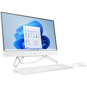 HP 2023 24 23.8" Touchscreen FHD All-in-One Desktop Computer, 12th Gen Intel 10-Core i5-1235U(Beat i7-1195G7), 16GB DDR4 RAM, 512GB PCIe SSD, WiFi 6, BT 5.2, White, Windows 11, BROAG 64GB Flash Drive