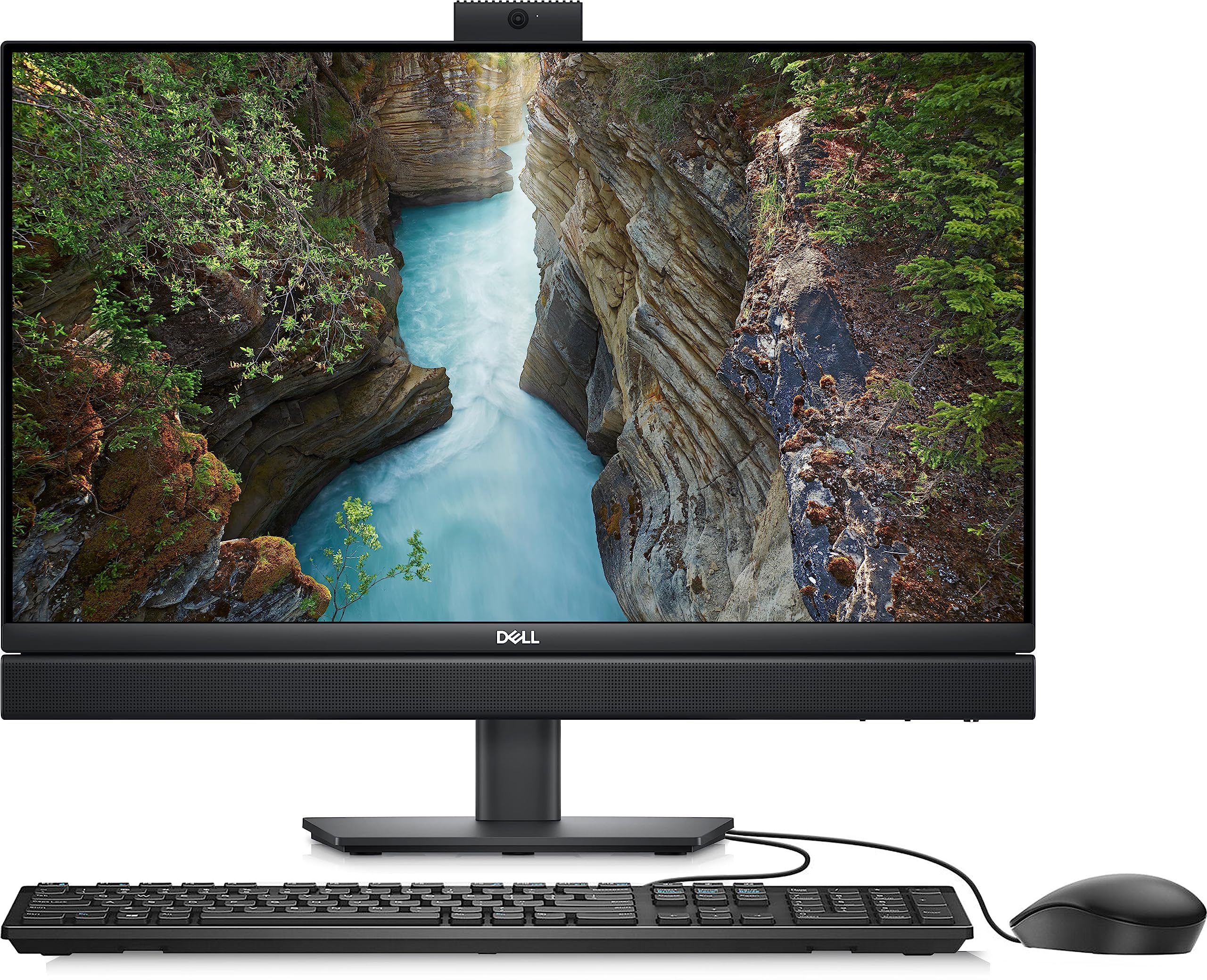 Dell OptiPlex 7410 23.8" Full HD All-in-One Computer - 13th Gen Intel Core i7-13700K 16-Core up to 5.40 GHz CPU, 32GB RAM, 1TB NVMe SSD, Intel UHD Graphics 770, Wi-Fi 6E + Bluetooth, Windows 11 Pro