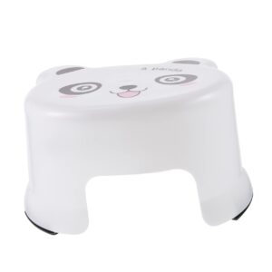 homoyoyo cartoon plastic stool baby sink stools for adults round ottoman stool kids stools home step stool safety steps bathroom chair aldult child white plastic chair